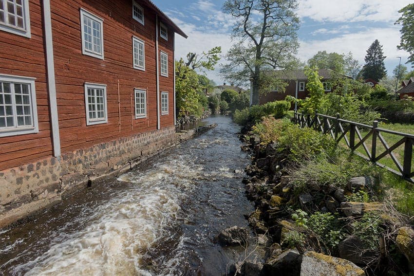 Scenic view of Norberg surroundings