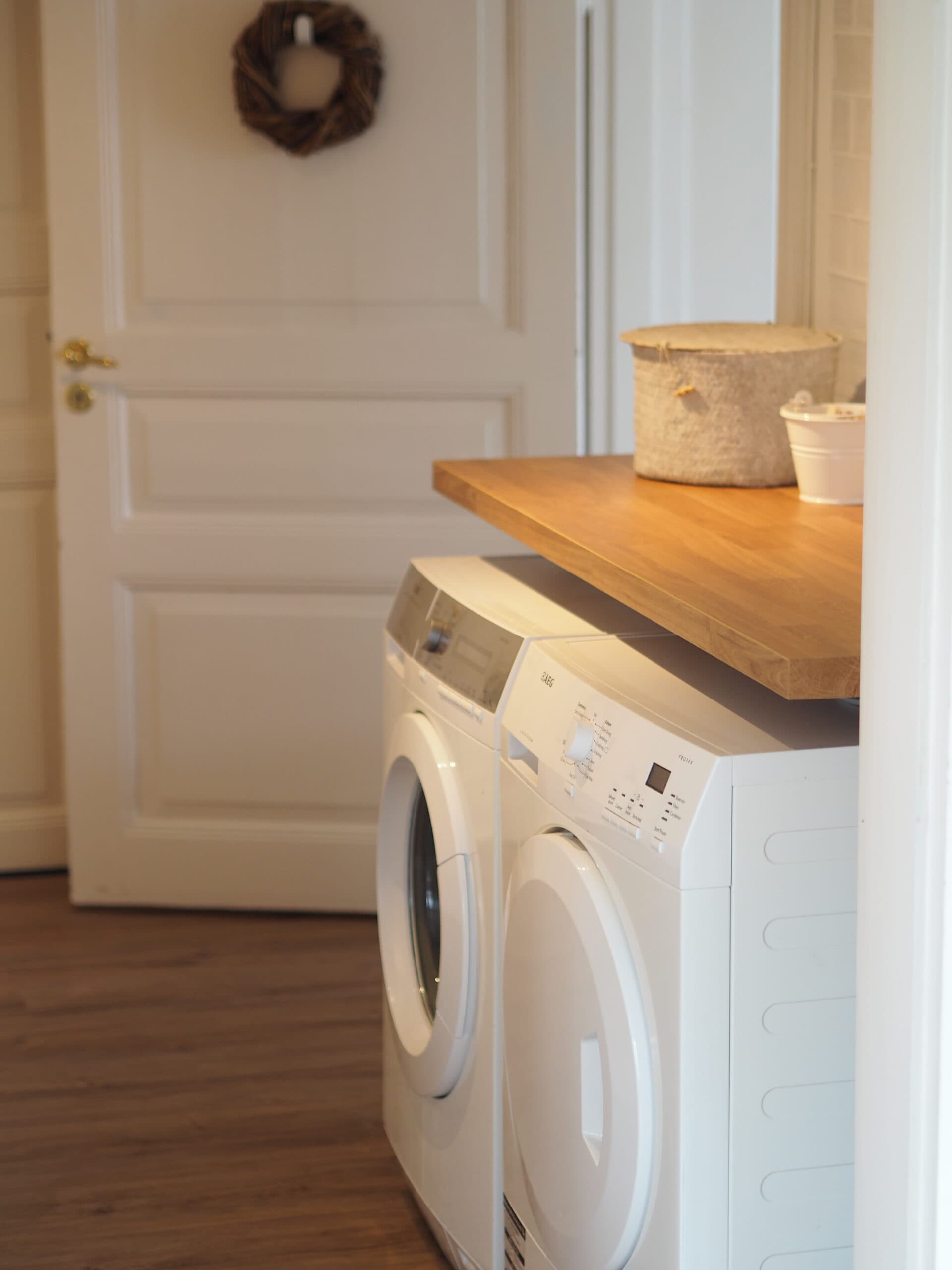 Laundry facilities at Rutgården B&B